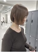◎韓国ヘアー顔周りレイヤーおくれ毛名駅名古屋駅前髪質改善ボブ