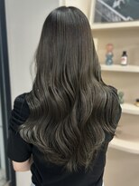 イロウ 天神大名店(IROW) オリーブグレージュカラー 透明感カラー 韓国ヘア 20代 艶髪