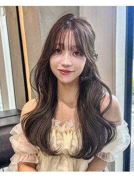 ロンドエニカ 大宮(Lond enika) 暗めカラー/レイヤーカット/マロンベージュ/くすみベージュ/大宮