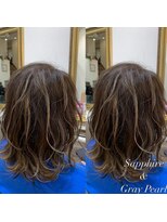 ヘアーズ ロッソ(hair's ROSSO)&nbsp;サファイア＆ハイライト[30代40代50代]