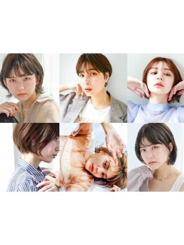 四条烏丸駅2分【前髪カタログ/ハンサムショート】小顔Styleの秘訣は細部まで計算◇似合わせCUT￥5500～