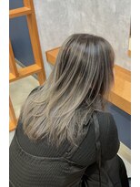 シエル 立川店(CIEL)&nbsp;CIEL立川×木村優作　グレーアッシュバレイヤージュ