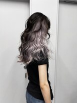 ヴァーディ オモテサンドウ(Vardy omotesando)&nbsp;inner/インナーカラー ホワイト ハイトーンロング