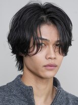 フィフスパーク(fifth PARK)&nbsp;渋谷ニュアンスパーマルーズパーマ毛流れヘアメンズビジネスヘア