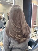 表参道/クラゲヘアー/オリーブグレー/小顔/ココアベージュ/渋谷