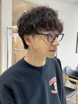 ラヴィズムバイフィフス 長岡古正寺店 長岡駅(LUVISM by fifth) 長岡シャドウパーマ緩めスパイラルパーマ波巻きパーマッシュ30代