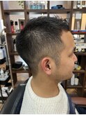 MEN’S HAIR/サーフカール/刈り上げセンターパート/印西市