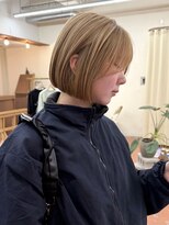 パークレーン アイス イヴェン アネックス(PARK LANE ICI yeven.anx) ブリーチカラーブリーチなしダブルカラー春カラーボブ