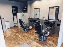 バーバーズ グリーン 川口(Barber's Green)の雰囲気(現在完全マンツーマンですのでお気軽にお立ち寄りください)