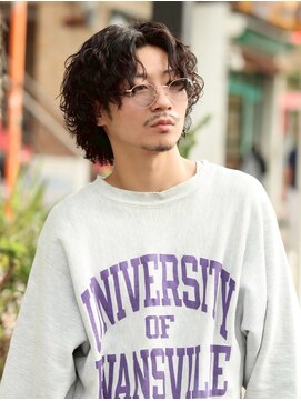 men's salon es. 新宿 メンズカット/メンズパーマ/メンズヘア【メンズサロン エス】 ニュアンスパーマ/波巻きツイストスパイラル[新宿/メンズ/men's]