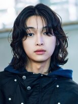 アンサー 原宿(ANSWER)&nbsp;メンズボブメンズミディアムパーマニュアンスパーマルーズパーマ