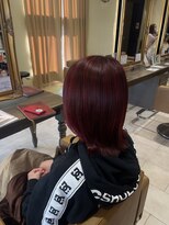 グランボーテクラシック(GrandBeaute classic)&nbsp;ツヤ感レッドカラー × ハイライト