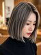 クロム 狭山ヶ丘店(CHROM)の写真/白髪ぼかしで脱白髪染め♪艶と透明感のある大人カラーへ【狭山ヶ丘駅徒歩5分】