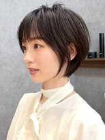 ショート ヘアー デザイン(short hair design) 大人かわいいショートボブ
