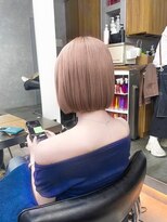 ミラ 新宿(MILA)&nbsp;グランマッシュ/ベージュピンク/ショート/ヘイリーボブ/新宿