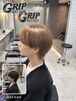 グリップ 池袋店(GRIP)&nbsp;[池袋駅]メンズサロン/曲がる縮毛矯正/ミルクティーベージュ