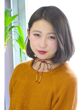 リプレイ(Replay) パールグレーワンカールボブ