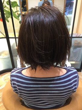 ロンド ブランシュ 錦糸町北口(Lond blanche) ワンレン外ハネのオシャレボブスタイル☆担当副店長川上功介