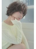 clan<ナチュラルショート×ワンカールパーマ>