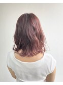 pink×purple インナーカラー