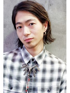 ブラウンズ(BROWNS) ルーズウェーブメンズスタイル