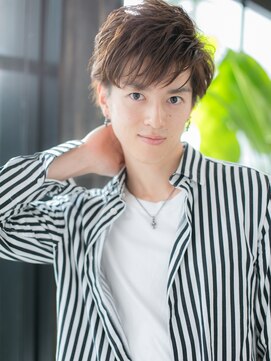 エヌアンドエー 草加店(N&A) メンズスタイル×ヘーゼルベージュ