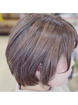 プラウドヘアー(Proud hair) 顔周り似合わせ系ひし形ショートボブ…ー★