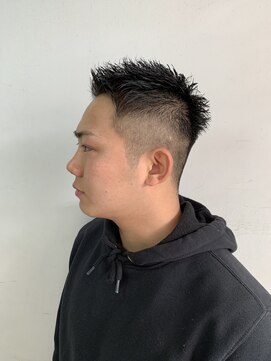 ネオリーブアイム 横浜西口店(Neolive aim) フェード風アップバングショート☆