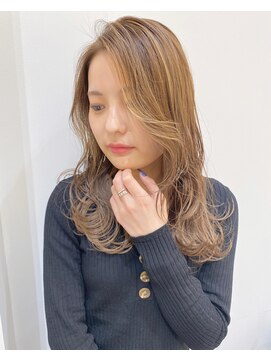 アテナ(ATENA) 大人ハイライト×ベージュ×立体感 【ATENA中嶋】