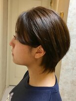 美容室 ティンカーベル&nbsp;くせを生かしたショートヘア