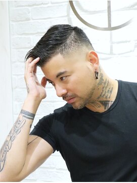 ヨシザワインク プレミアム 横浜 桜木町店(YOSHIZAWA Inc. PREMIUM) 【ヨシザワ横浜】20代30代かきあげナチュラル刈り上げショート