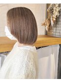 【keen×武田】ナチュラルハイライト×ミディ
