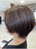大人ショートボブ