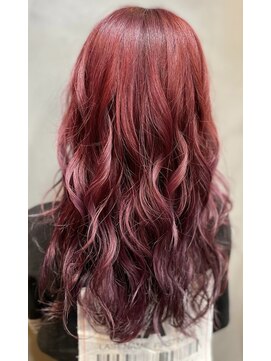 バジオットエイチ(BUZZIoT h) グラデーションカラーXチェリーピンク