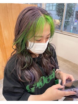 シアー(siar) デザインカラー　ポイントカラー