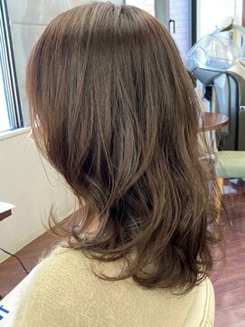 プライマル 稲毛店(PRIMAL) 外ハネボブセクションカラーグラデーションカラーペールベージュ