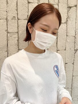 シャンプーボーイ 切りっぱなしボブ