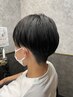 【髪質改善コース】 メンズカット＋縮毛矯正 ￥19140
