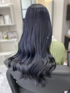 ラムシェール(LamChele) 【lamchele】ブルーブラック×艶カラー