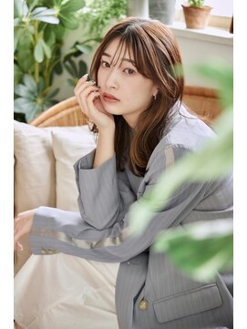 リトバイプティパ(Lit by petit-pas) シースルーバング//顔まわりレイヤー