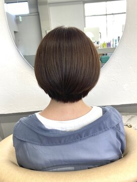 マップデザイン(map design) ［map design］グレージュブラウン×ショート