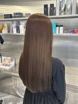 ゼスト 八王子店(ZEST) オリーブブラウン/ブリーチなしダブルカラー【藤野はるひ】