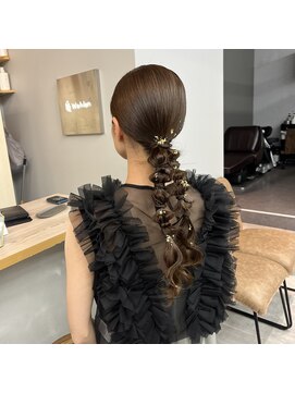 ジュプリー(juprey) 【manami担当】タイト編み下ろしアレンジ