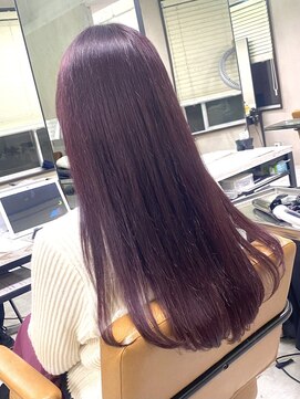 アジールヘア 東上野店(agir hair) 10代20代30代暖色系ピンクラベンダー【上野】