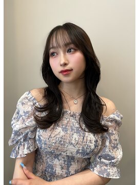 ソヨン 栄2号店(SOYON) ヨシンモリ韓国風レイヤーミディアムグレージュカラー