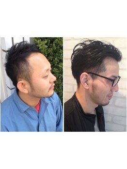 【再現性高くON・OFFキマる】落ち着いた空間で男性でも来店しやすい♪好感度×清潔感のメンズスタイル◎