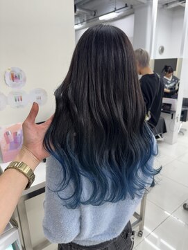 アライブ ハラジュク(ALIVE harajuku) グラデーションカラーバレイヤージュインナーカラー　ryota