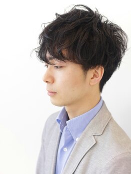 ウィル 阪急茨木駅前店(WiLL)の写真/[men's似合わせカット+眉カット￥4700～]ビジネスシーンで好印象のスタイルに◎簡単スタイリングでキマる！