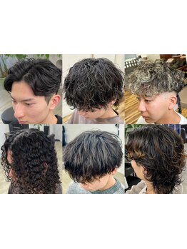 セットは時短でキマる!あなたに合うスタイルを<カット+ツイストスパイラルパーマ\9900>#稲毛駅#MEN'Sパーマ