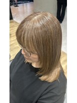 コレットヘアー ザモリオカ(Colette HAIR the MORIOKA)&nbsp;ベージュ×白髪ぼかし